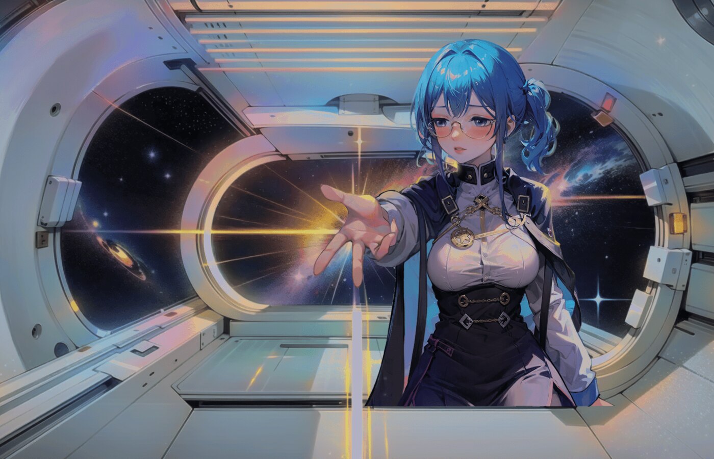 An expedition reaching an unknown frontier